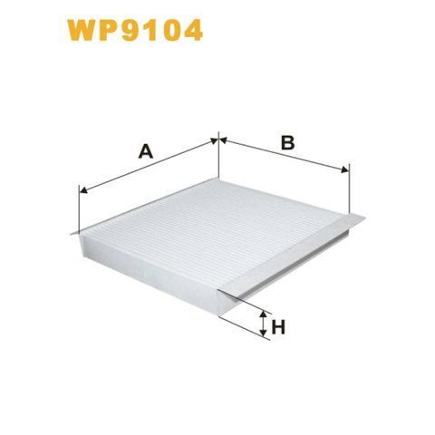 Фільтр салону WIX FILTERS Nissan Almera (N16), Almera Tino, Primera III (WP9104) 326918 фото