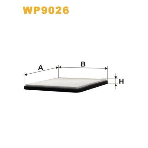 Фільтр салону WIX FILTERS Subaru Legacy III, Outback II, Toyota Avensis Verso, Celica II, Landcrui (WP9026) 326867 фото