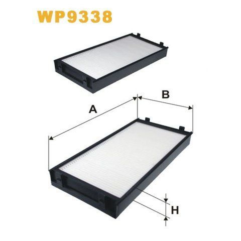 Фільтр салону WIX FILTERS BMW Serie X5 (E70), Serie X6 (E71), Serie X6 (E72) (WP9338) 327311 фото