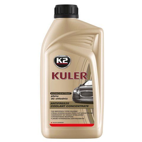 Рідина охолоджуюча K2 Kuler Long Life G12 червона концентрат 1 л (T211C) K20264 фото