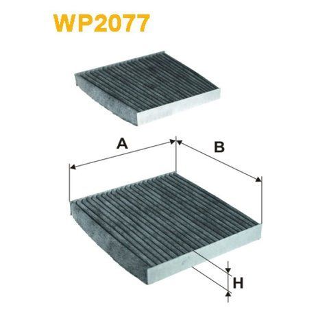 Фільтр салону WIX FILTERS BMW X3 (F25), X4 (F26) (WP2077) 328588 фото