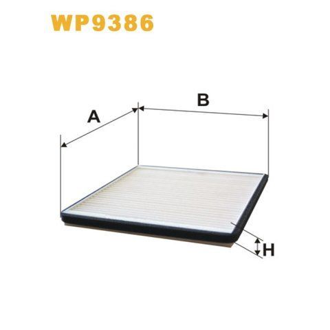 Фільтр салону WIX FILTERS Suzuki Liana (WP9386) 327380 фото