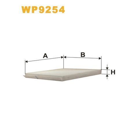 Фільтр салону WIX FILTERS Chevrolet Aveo (WP9254) 327185 фото