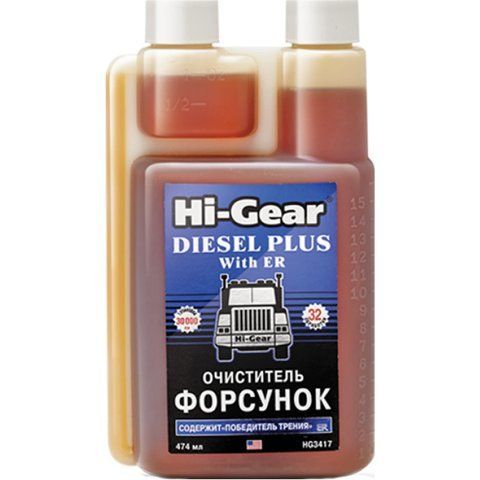 Очищувач форсунок HI-GEAR з ER для дизеля 474 мл (HG3417) 733417 фото