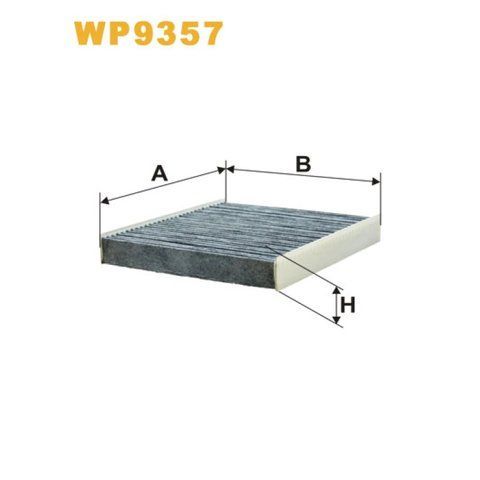 Фільтр салону WIX FILTERS Chevrolet Europe (GM) Cruze, Opel Astra J (Astra IV), Insignia, Meriva B (WP9357) 327345 фото