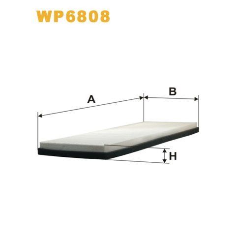 Фільтр салону WIX FILTERS Audi 80, 80 Quattro, A4 (B5/8D), Cabriolet, Coupe, Coupe Quattro, Volksw (WP6808) 324845 фото