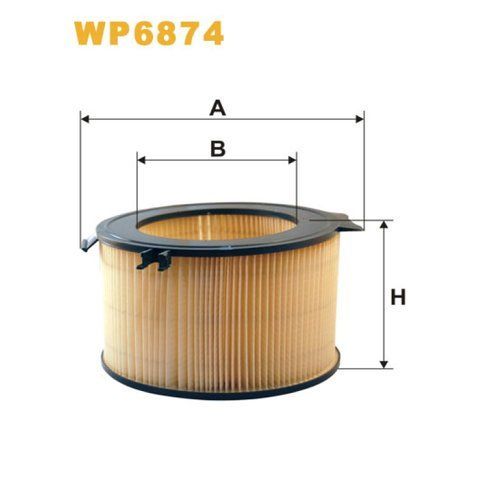 Фільтр салону WIX FILTERS Volkswagen Caravelle (T4), Transporter (T4) (WP6874) 324971 фото