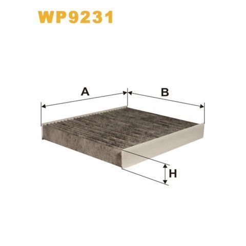 Фільтр салону WIX FILTERS Ford Focus Cabrio, Focus II, Volvo C30, C70 II (Cabrio), S40 II, V50 (WP9231) 327146 фото