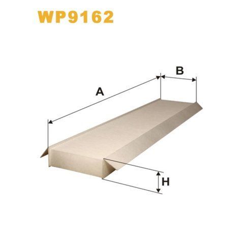 Фільтр салону WIX FILTERS Ford Mondeo III (00-07), Jaguar X-Type (CF1) (WP9162) 327008 фото