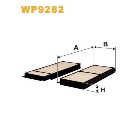 Фільтр салону WIX FILTERS Mazda 3 (BK), 5, 5 (CW) (WP9282) 327230 фото