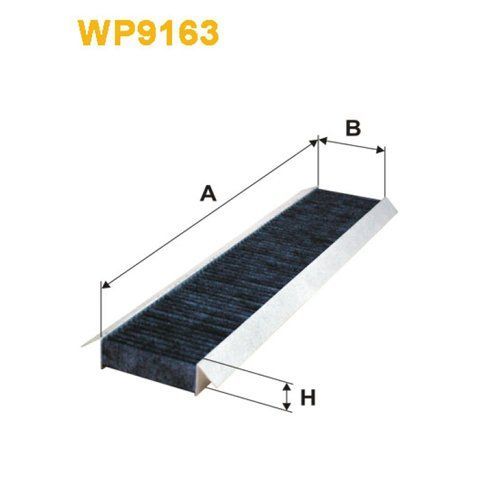 Фільтр салону WIX FILTERS Ford Mondeo III (00-07), Jaguar X-Type (CF1) (WP9163) 327011 фото