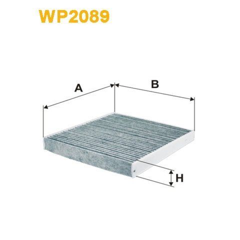 Фільтр салону WIX FILTERS Audi A3 III, TT III, Seat Leon III, Skoda Octavia III, Volkswagen Golf V (WP2089) 322089 фото