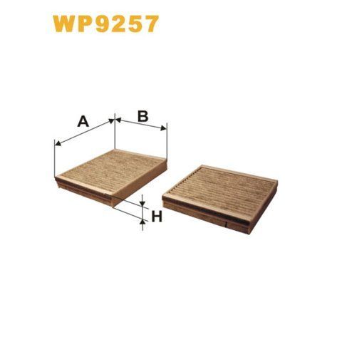 Фільтр салону WIX FILTERS Citroen C3 II, DS3, Peugeot 207 (WP9257) 327191 фото