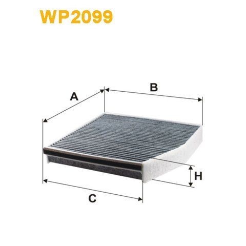 Фільтр салону WIX FILTERS Mercedes A (W176), B (W246), CLA (C117), GLA (X156) (WP2099) 322099 фото