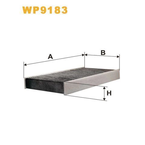 Фільтр салону WIX FILTERS Citroen C5, C6, Peugeot 407+407 Coupe (WP9183) 327062 фото