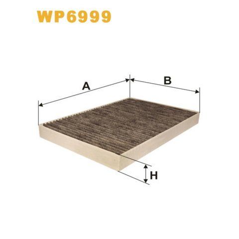 Фільтр салону WIX FILTERS Audi A4 (B6,B7/8E,8H), A6 (4B/C5), A6 Quattro/Allroad, Allroad I (4BH), (WP6999) 325133 фото