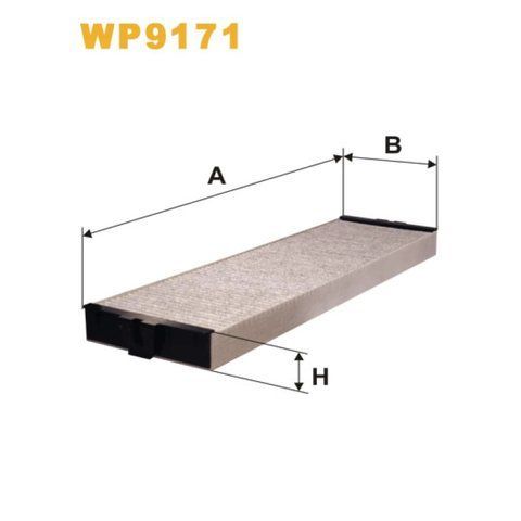 Фільтр салону WIX FILTERS Peugeot 607 (WP9171) 327035 фото