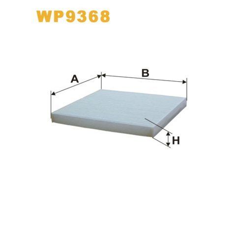 Фільтр салону WIX FILTERS Citroen Jumper III, Fiat Ducato 2007, Peugeot Boxer III (WP9368) 327362 фото