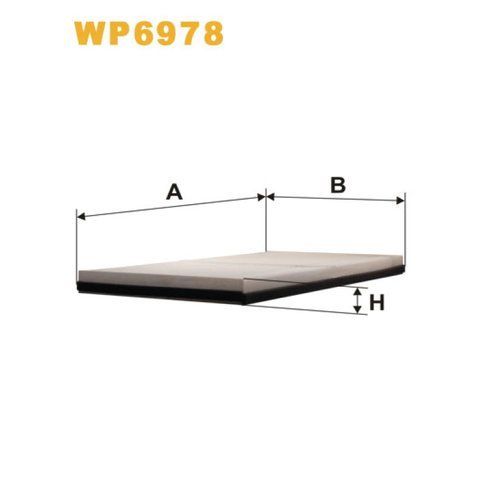 Фільтр салону WIX FILTERS Mercedes V (638/2), Vito (638) (WP6978) 325109 фото