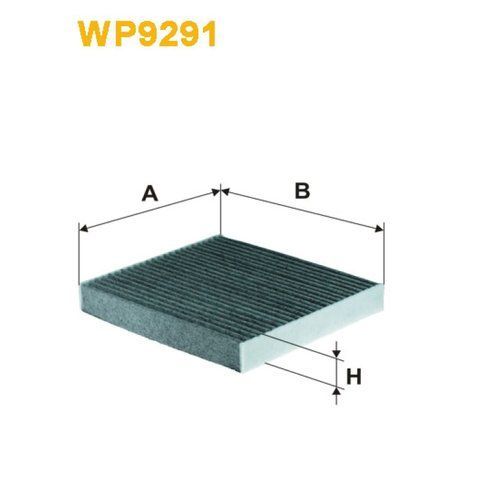 Фільтр салону WIX FILTERS Daihatsu Charade II, Lexus CT, GS, IS, Subaru Legacy IV, Outback III, Tr (WP9291) 327243 фото