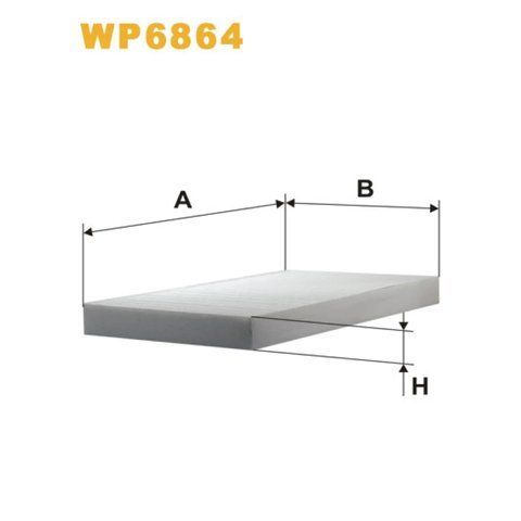 Фільтр салону WIX FILTERS Audi A6 (4A/C4), A6 (4B/C5), A6 Quattro/Allroad (WP6864) 324947 фото