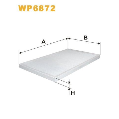 Фільтр салону WIX FILTERS Audi A6 (4A/C4), A6 Quattro/Allroad (WP6872) 324965 фото