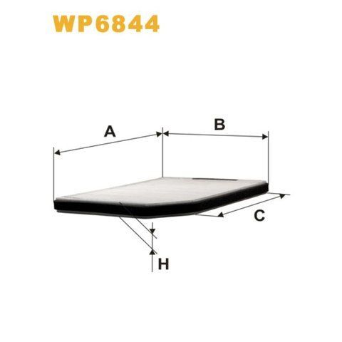 Фільтр салону WIX FILTERS Renault Laguna I (WP6844) 324920 фото