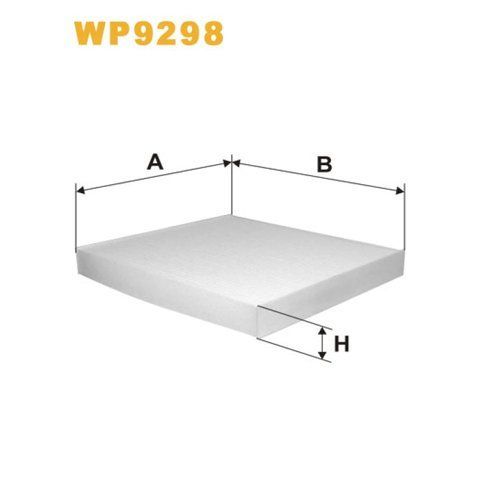 Фільтр салону WIX FILTERS Hyundai Grandeur, Santa FE II, Sonata, Kia Magentis II (WP9298) 327254 фото