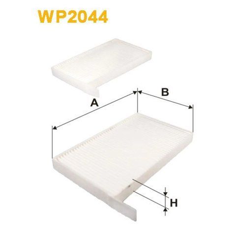 Фільтр салону WIX FILTERS Hyundai H 1 (WP2044) 326863 фото