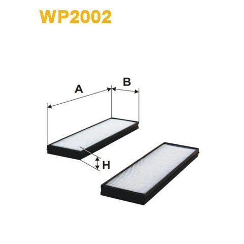 Фільтр салону WIX FILTERS Hyundai i20 (WP2002) 326862 фото