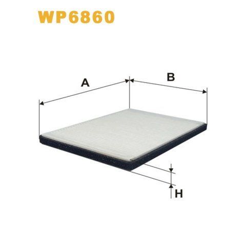 Фільтр салону WIX FILTERS Renault Megane, Megane Coupe (WP6860) 324944 фото