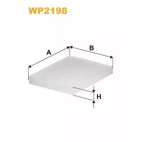 Фільтр салону WIX FILTERS Hyundai Tuscon II, i30 III (PD), KIA Sportage IV (WP2198) 328565 фото