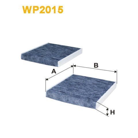 Фільтр салону WIX FILTERS BMW Serie 5 (F10/F11/F18), Serie 5 GT (F07GT), Serie 6 (F12), Serie 7 (F01) (WP2015) 322015 фото