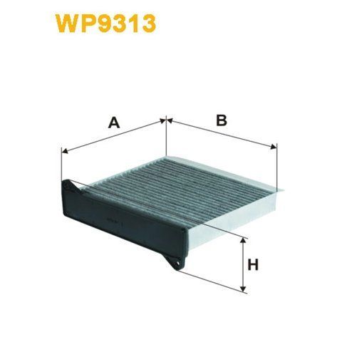 Фільтр салону WIX FILTERS Mitsubishi Grandis, Lancer VII, Outlander (Airtrek) (WP9313) 327275 фото